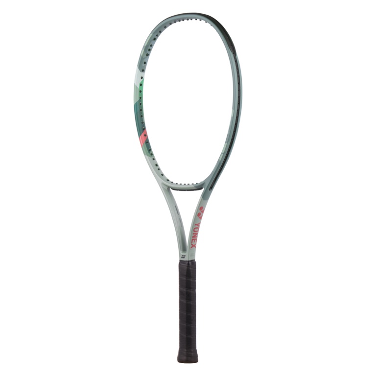 Yonex tennis racket Percept 100in/300g/tournament olive green - unstrung -